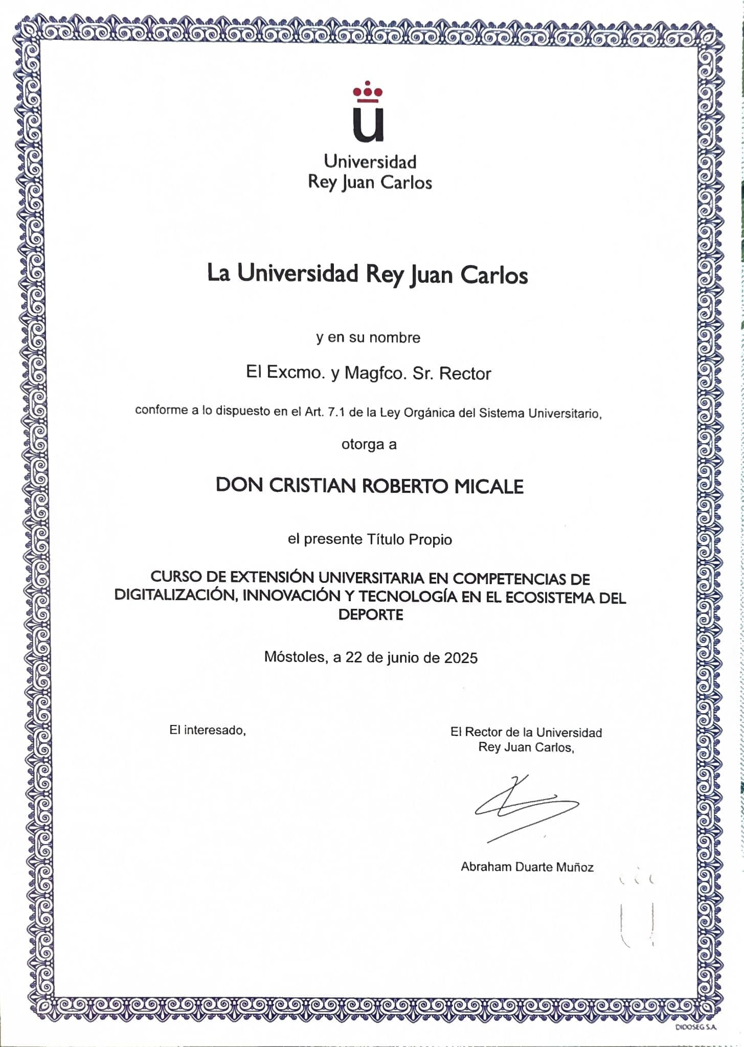 Alto Rendimiento Digital en el Deporte logo 1